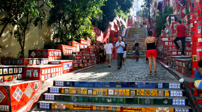 STAIRCASE  SELARÓN –  A STORY OF LOVE TO RIO DE JANEIRO.