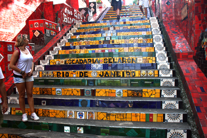 Escadaria Selarón - Lapa, Rio de Janeiro