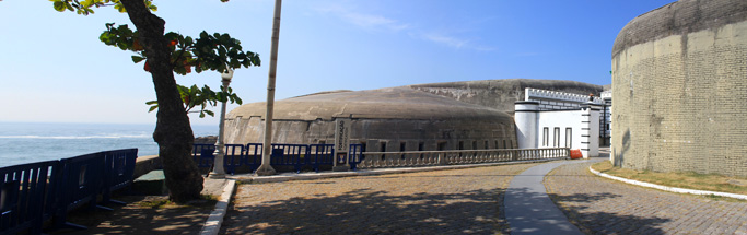 A Fortificação, Forte de Copacabana, Rio de Janeiro.