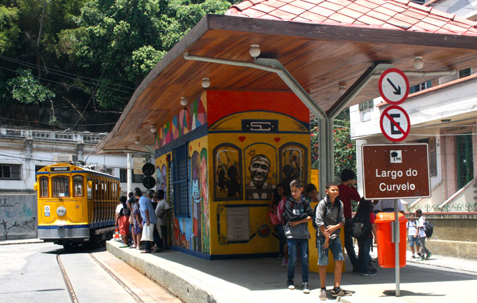 Estação Largo do Curvelo, Santa Tereza