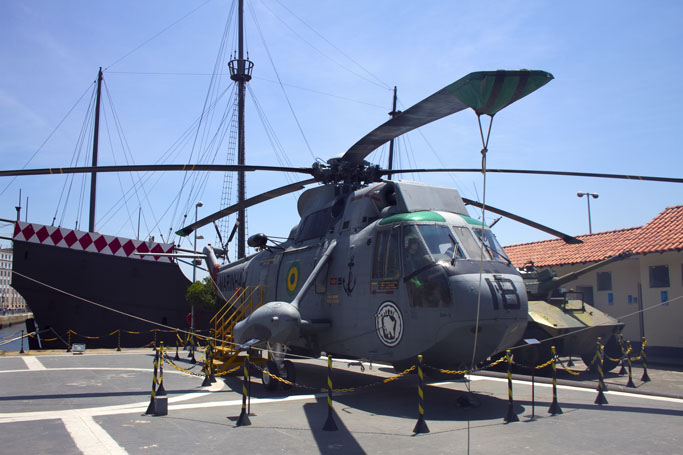 Helicóptero Museu Sea King - Espaço Cultural da Marinha