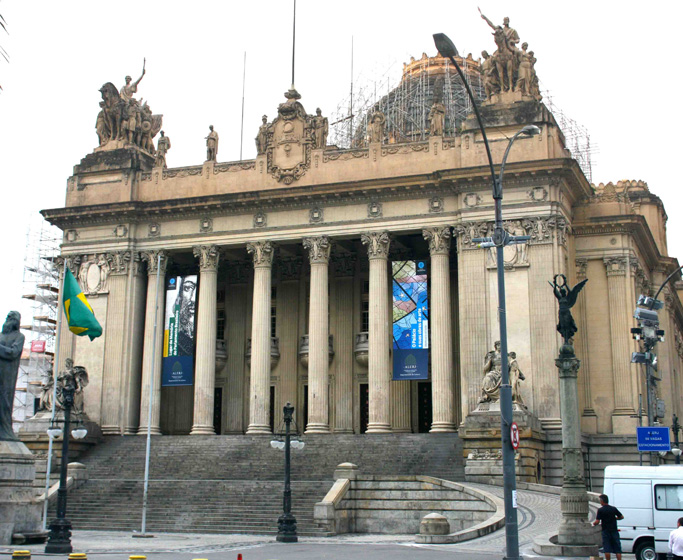 Palácio Tiradentes - Assembléia do Rio de Janeiro.